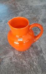 Oranje glazen kruik / pitcher van Kosta Boda, zeldzaam, Antiquités & Art, Antiquités | Verre & Cristal, Enlèvement