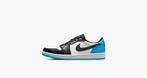 Nike Jordan 1 Low zwart en donker poederblauw (38), Schoenen, Nieuw, Ophalen of Verzenden