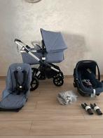 Bugaboo Fox 2 mélange blue kinderwagen 3-in-1Complete Set, Kinderen en Baby's, Ophalen, Babygeluk, Babygelukjasara@outlook.be