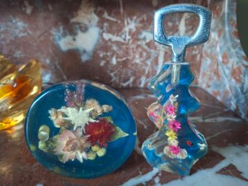 Hars vintage bloemen  beschikbaar voor biedingen