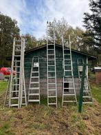 Diverse ladders te koop aluminium & ijzer, Ophalen, Zo goed als nieuw, Ladder, Opvouwbaar of Inschuifbaar