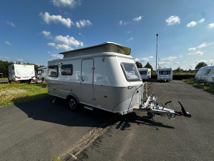 Eriba Hymer Touring 560 met stapelbed, Caravans en Kamperen, Caravans, Bedrijf, Eriba, Dwars-stapelbed, Stapelbed, Fietsenrek