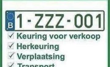 autokeuring met z-platen beschikbaar voor biedingen