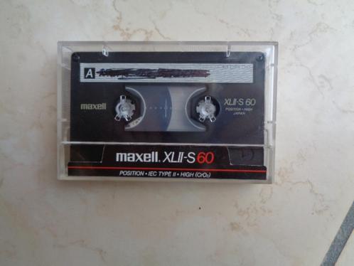 K7 audio enregistrables. XLII 60. MAXELL, CD & DVD, Cassettes audio, Utilisé, Enlèvement ou Envoi