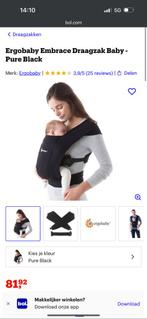 Ergobaby embrace, Kinderen en Baby's, Ophalen, Zo goed als nieuw