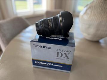 Tokina AT-X 11-20mm f/2.8 Pro DX II Nikon incl B+W filter beschikbaar voor biedingen
