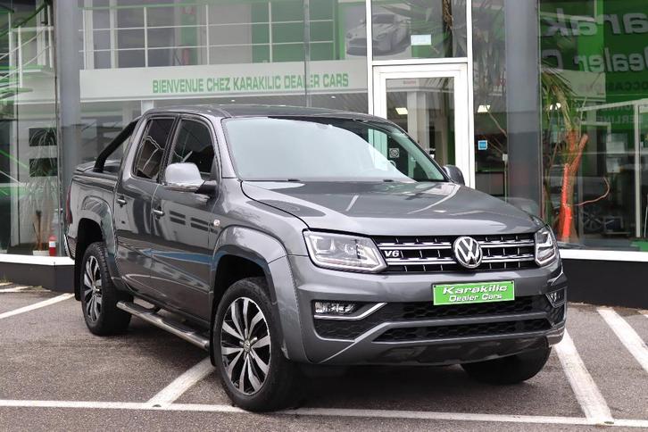 VW AMAROK 3.0TDi V6 224CV DSG AVENTURA COVER BENNE FULL TVAC, Auto's, Volkswagen, Bedrijf, Te koop, Amarok, 4x4, ABS, Achteruitrijcamera