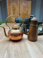 Koperen thee- koffiekan, waterkoker, Antiek en Kunst, Ophalen of Verzenden, Koper