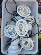 Set van 60 spots, verschillende modellen en maten, Ophalen, Gebruikt