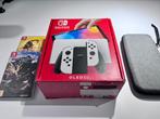 Interrupteur OLED blanc en excellent état, Consoles de jeu & Jeux vidéo, Switch OLED, Enlèvement ou Envoi, Avec 1 manette, Comme neuf
