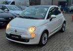Fiat // 500 // Benzine Twin Air Turbo 0.9i // WHITE, Auto's, Voorwielaandrijving, Leder en Stof, Wit, Bedrijf