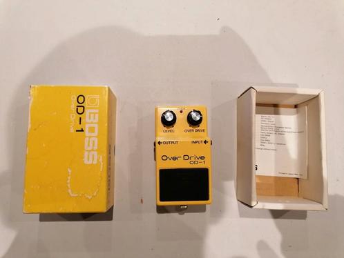 Vis argentée Overdrive OD-1 BOSS Black Label série 8700, Musique & Instruments, Effets, Comme neuf, Distortion, Overdrive ou Fuzz