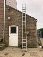 Touw ladder  aluminium 2 x 16 treden, Échelle, Enlèvement, Utilisé, 4 mètres ou plus