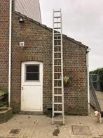 Touw ladder  aluminium 2 x 16 treden, Ophalen, Gebruikt, Ladder, 4 meter of meer