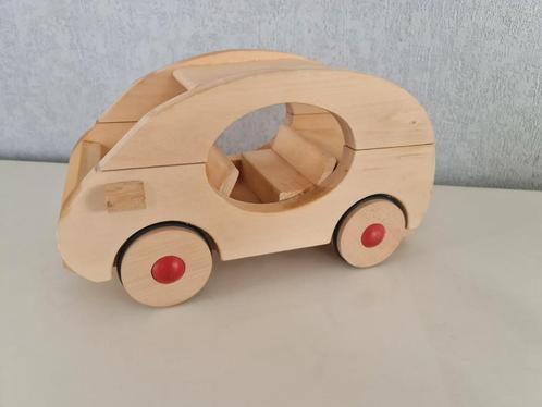 Grote houten auto : merk bamboo, Kinderen en Baby's, Speelgoed | Houten speelgoed, Zo goed als nieuw, Ophalen of Verzenden