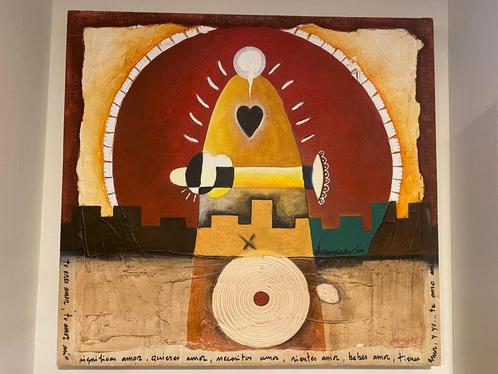 Tableau moderne, Antiek en Kunst, Kunst | Schilderijen | Modern, Ophalen of Verzenden