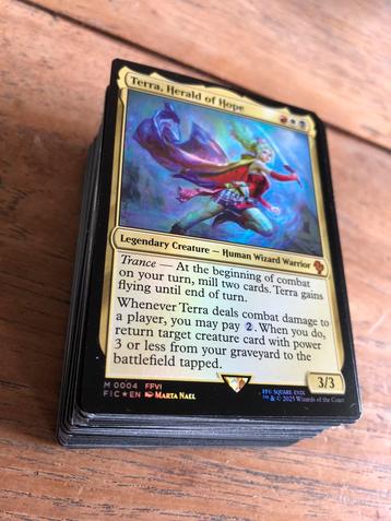 Magic the gathering deck terra final fantasy beschikbaar voor biedingen