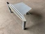 Metalen TV meubel met glazen legblad - GRATIS, Huis en Inrichting, Ophalen, Gebruikt