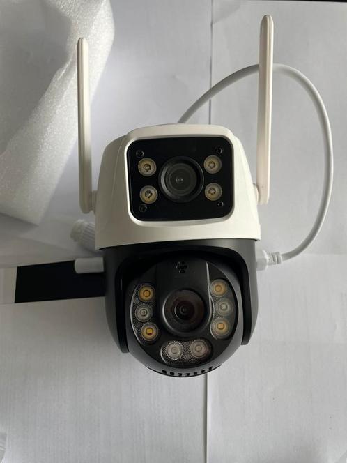 Nieuwe 360 graden wifi beveiligingscamera met 2 lenzen, TV, Hi-fi & Vidéo, Caméscopes numériques, Enlèvement ou Envoi