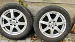 Winterbanden met alu velgen 215 55 R16 5x108 Ford, Volvo, Auto-onderdelen, Banden en Velgen, Ophalen, Velg(en), 16 inch, Winterbanden