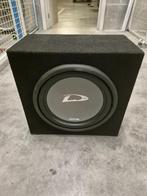 Alpine 12 inch in gepaste kist.. .. gaat weg door andere aut, Ophalen, Zo goed als nieuw