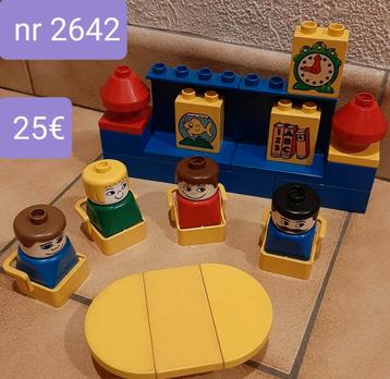 Lego Duplo: Woonkamer (CI)uit 1982 nr 2642 beschikbaar voor biedingen