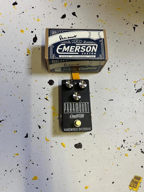 Emerson Paramount Overdrive, Musique & Instruments, Effets, Comme neuf, Distortion, Overdrive ou Fuzz, Enlèvement ou Envoi