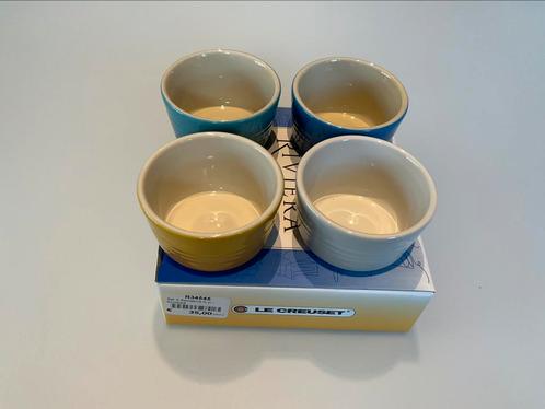 Garnituur potjes van Le Creuset in originele verpakking, Huis en Inrichting, Keuken | Servies, Zo goed als nieuw, Aardewerk, Ophalen
