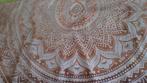 Tissu mural Mandala en tissu léger avec abat-jour doré, Maison & Meubles, Ameublement | Tapis & Moquettes, Comme neuf, Enlèvement