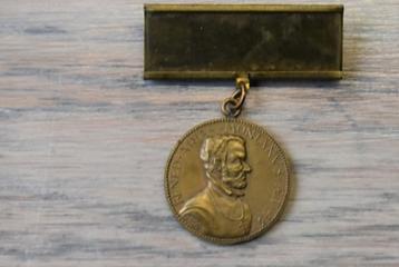 médaille Coloquium Simonis Stevini Brugensis 1921, Envoi, Bronze
