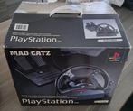 Playstation 1 Mad Catz SLEH-0005 Steering Wheel & Pedals, Games en Spelcomputers, Ophalen, Zo goed als nieuw, Stuur of Pedalen
