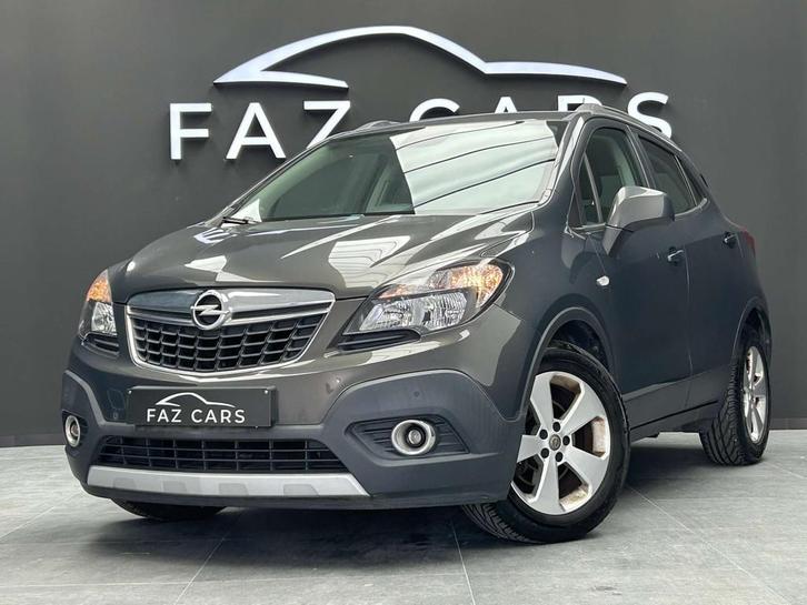 Opel Mokka 1.6i 4x2 * 1ER PROP + CLIM + GPS + JANTES + REGU, Auto's, Opel, Bedrijf, Te koop, Mokka, ABS, Airbags, Airconditioning
