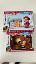 Puzzels masha en de beer, Ophalen