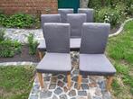 Eetkamerstoelen IKEA Hendriksdal, Gris, Enlèvement, Tissus, Cinq, Six Chaises ou plus