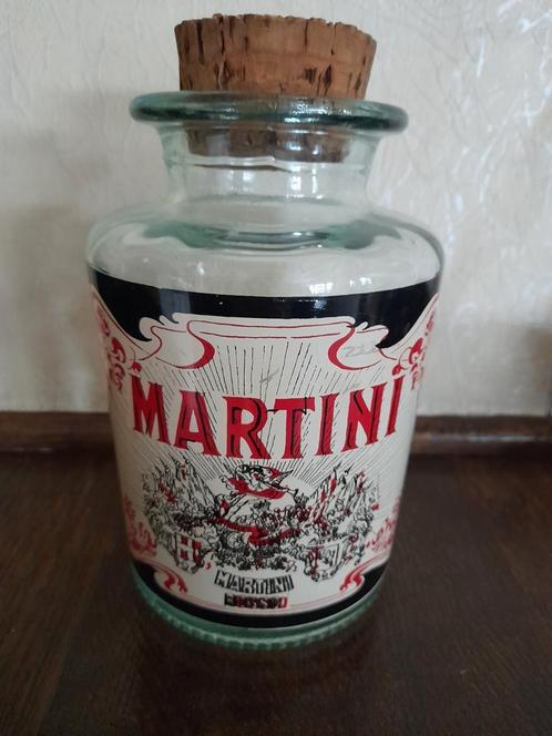Martini bewaarbokaal, Verzamelen, Merken en Reclamevoorwerpen, Gebruikt, Ophalen of Verzenden