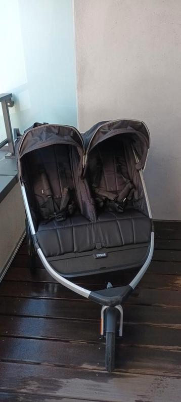 Thule poussette double, Enlèvement, Utilisé, Poussette