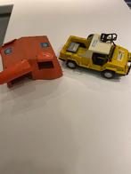 Playmobil safari jeep en tent vintage, Los Playmobil, Gebruikt, Ophalen of Verzenden
