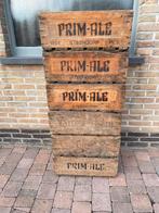 Oude bierbakken Prim-Ale Steendorp, Verzamelen, Biermerken, Ophalen, Zo goed als nieuw