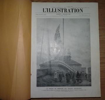 L'illustration, gebundelde tijdschriften. beschikbaar voor biedingen