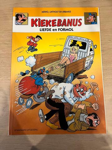Kiekebanus - liefde en formol, Une BD, Enlèvement ou Envoi