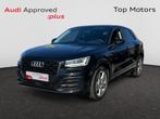 Audi Q2 2J GARANTIE*TDI 116pk*AUTOMAAT*LEDER*GPS*LED*TOPWAY., Automaat, Q2, Zwart, Diesel