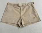 Vintage Fred Perry Shorts Dames W34 Beige hot-pants Tennis, Ophalen of Verzenden, Beige
