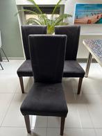 6 chaises de salle à manger en tissu très bon état, Maison & Meubles, Utilisé, Tissus
