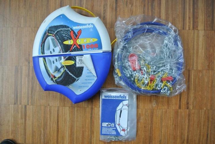 Sneeuwkettingen Weissenfels, in opbergkoffer, als nieuw, Auto diversen, Sneeuwkettingen, Zo goed als nieuw, Ophalen of Verzenden