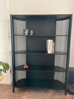 Zwart boekenrek, Huis en Inrichting, Kasten | Boekenkasten, Ophalen, Zo goed als nieuw