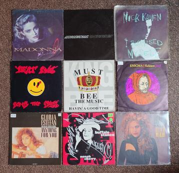 17 Stuks Top40 Singles 80',90's beschikbaar voor biedingen