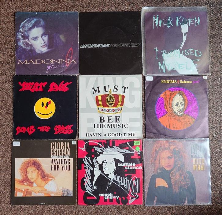 17 Stuks Top40 Singles 80',90's, Cd's en Dvd's, Vinyl Singles, Single, Pop, 7 inch, Verzenden