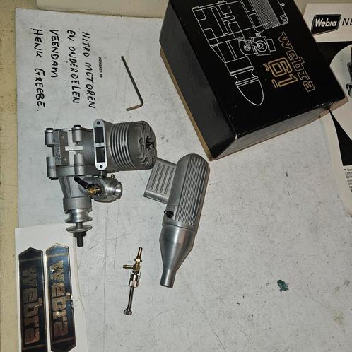 Webra 61 RC 10 cc, Hobby en Vrije tijd, Modelbouw | Radiografisch | Vliegtuigen, Nieuw, Nitro, RTF (Ready to Fly), Ophalen of Verzenden