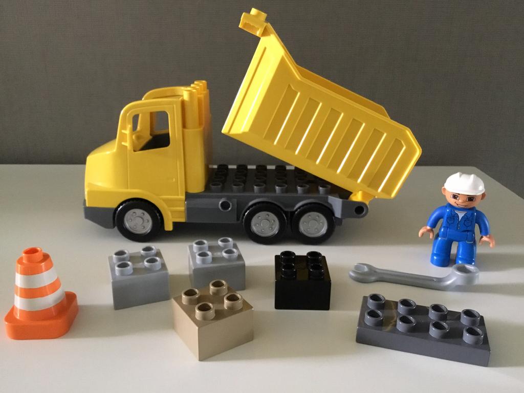 Duplo kiepwagen, Ophalen of Verzenden, Complete set, Duplo