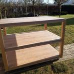 Houten werktafel, Doe-het-zelf en Bouw, Werkbanken, Ophalen, Zo goed als nieuw, 70 tot 120 cm